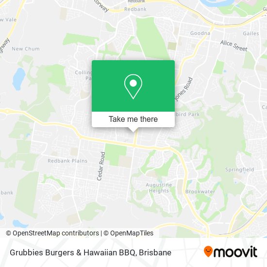 Grubbies Burgers & Hawaiian BBQ map