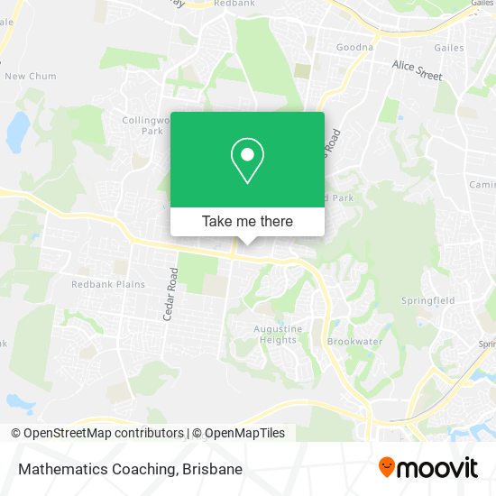 Mathematics Coaching map