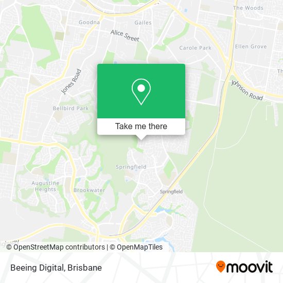 Beeing Digital map