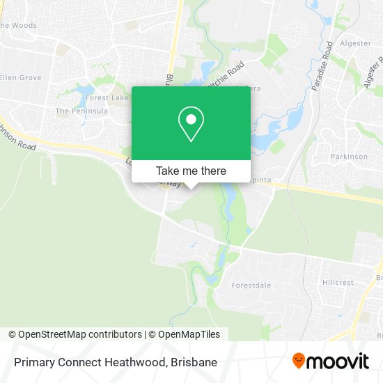 Primary Connect Heathwood map