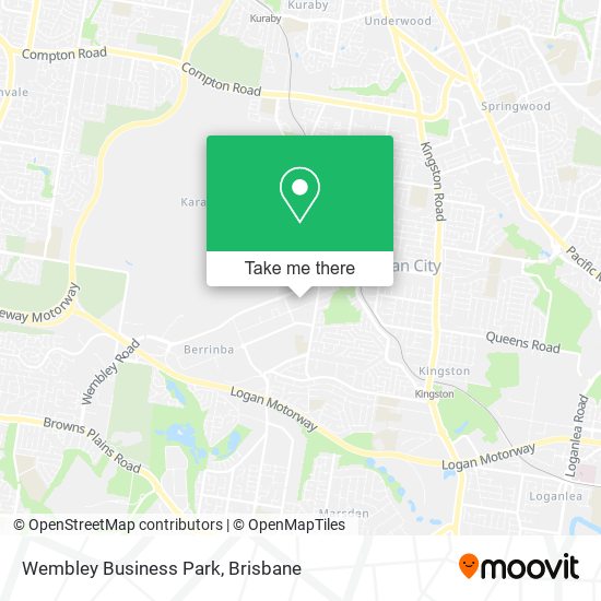 Mapa Wembley Business Park