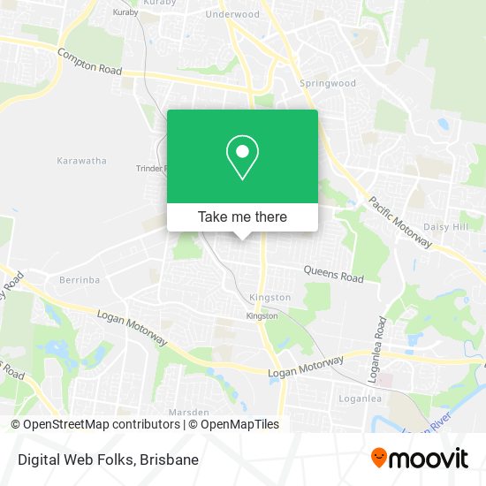 Digital Web Folks map