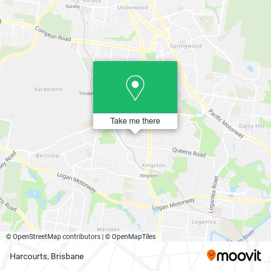 Harcourts map