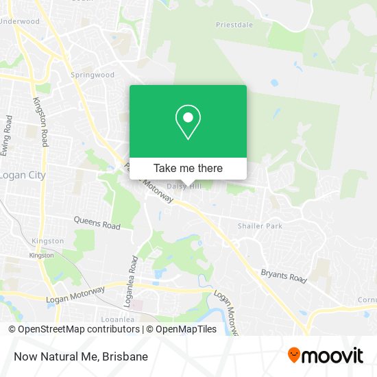 Now Natural Me map
