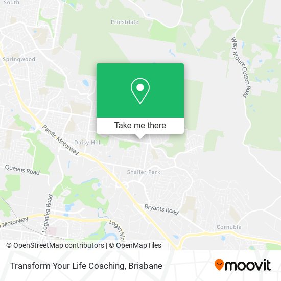 Transform Your Life Coaching map