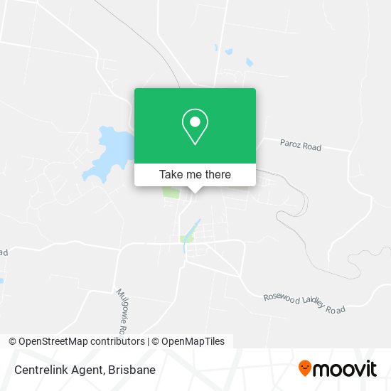 Centrelink Agent map