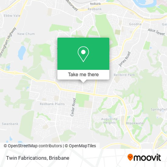 Twin Fabrications map