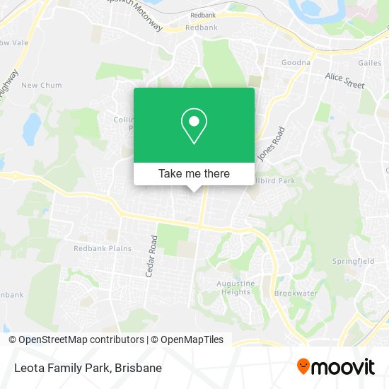 Leota Family Park map