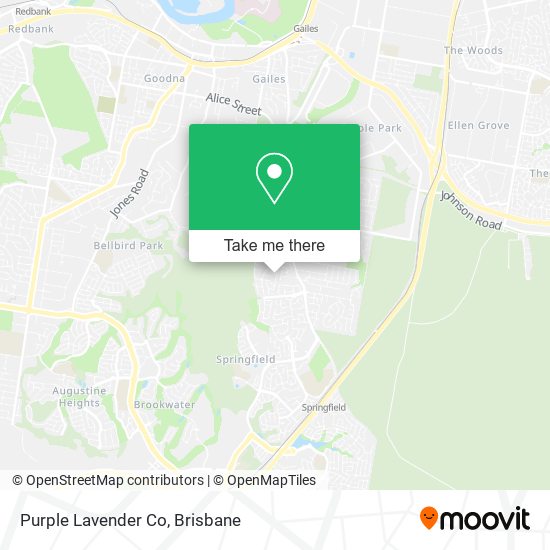 Purple Lavender Co map