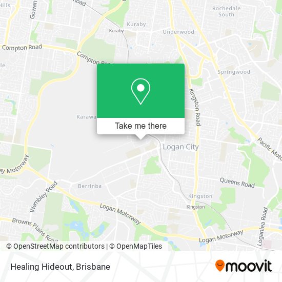 Healing Hideout map
