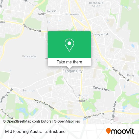M J Flooring Australia map