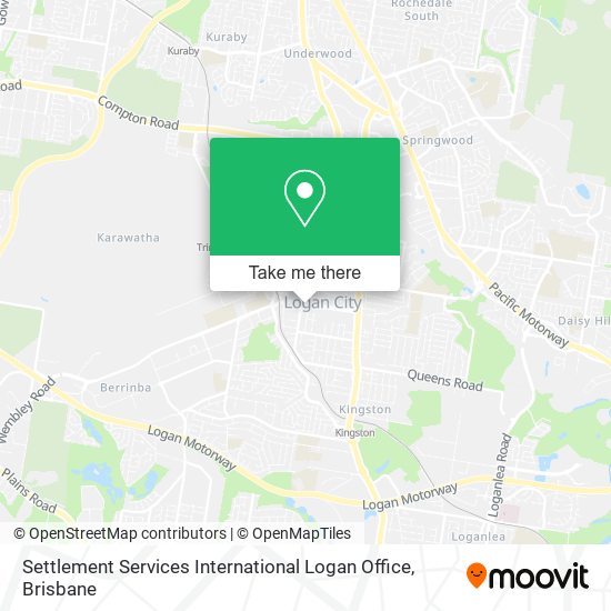 Settlement Services International Logan Office map