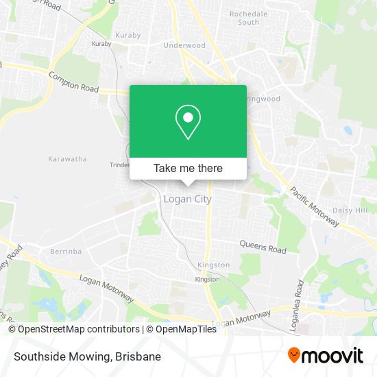 Southside Mowing map