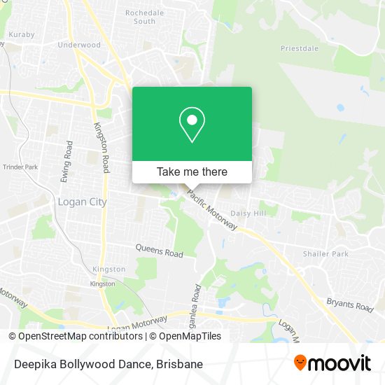 Deepika Bollywood Dance map