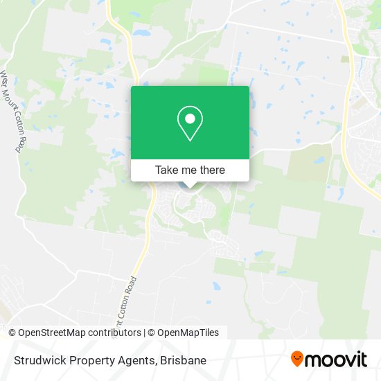 Mapa Strudwick Property Agents