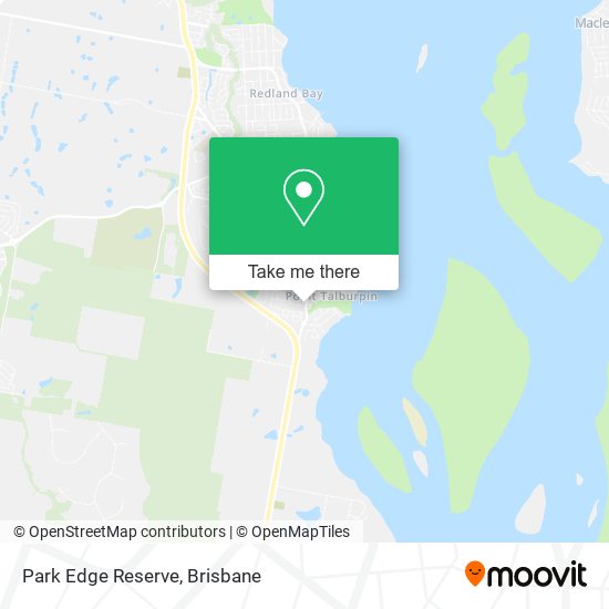 Park Edge Reserve map