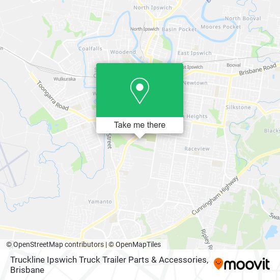 Truckline Ipswich Truck Trailer Parts & Accessories map
