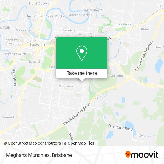 Meghans Munchies map
