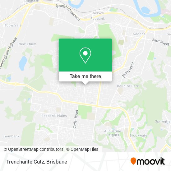 Trenchante Cutz map