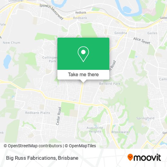 Big Russ Fabrications map