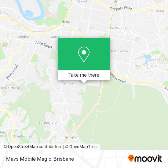 Mavs Mobile Magic map