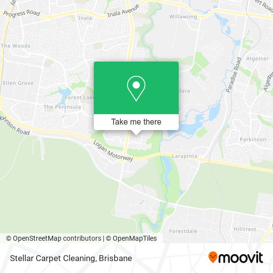 Stellar Carpet Cleaning map