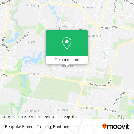 Mapa Bespoke Fitness Training