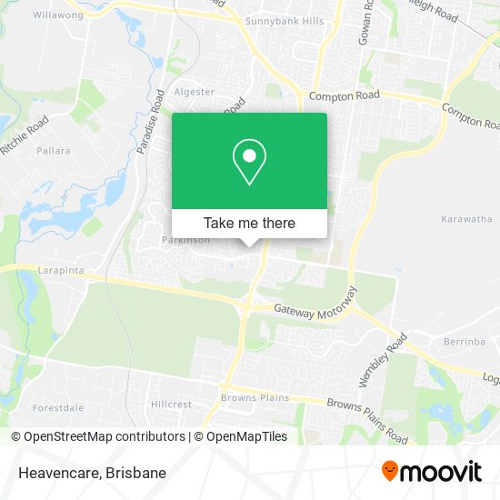 Heavencare map
