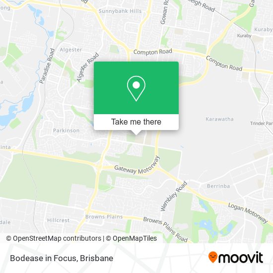 Bodease in Focus map