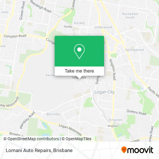 Lomani Auto Repairs map