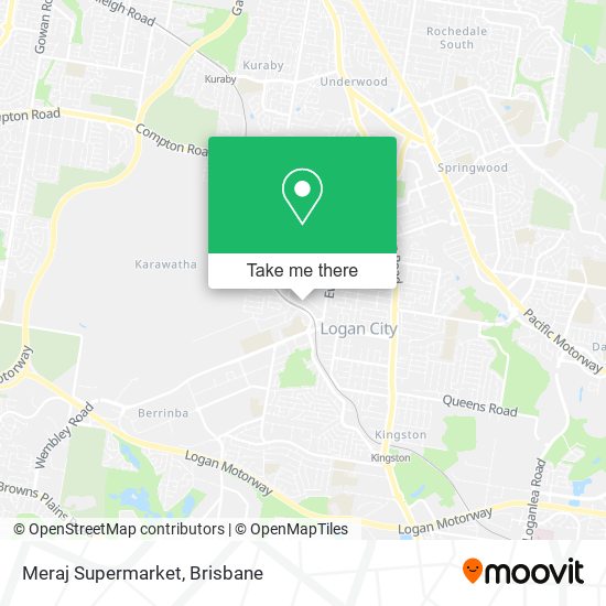 Meraj Supermarket map