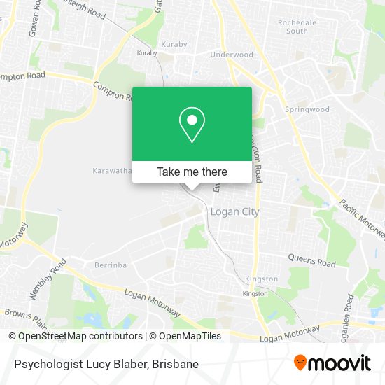 Psychologist Lucy Blaber map