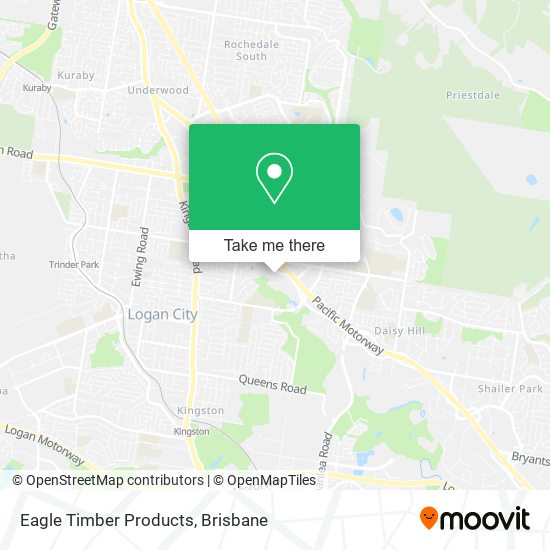 Eagle Timber Products map