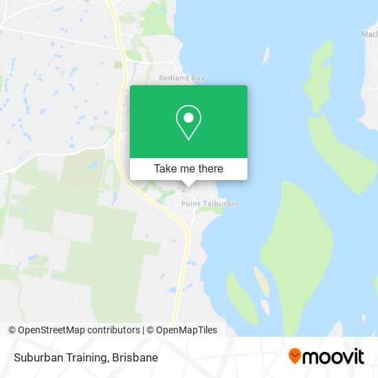 Suburban Training map