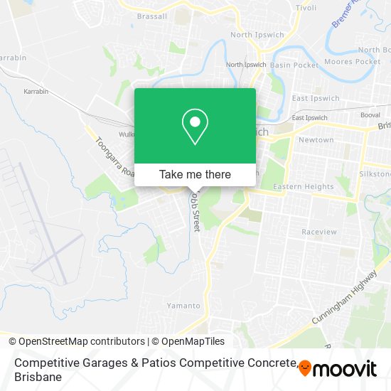 Competitive Garages & Patios Competitive Concrete map