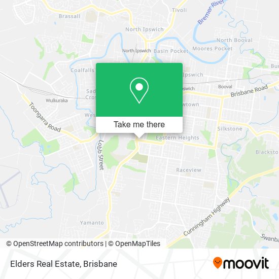 Elders Real Estate map