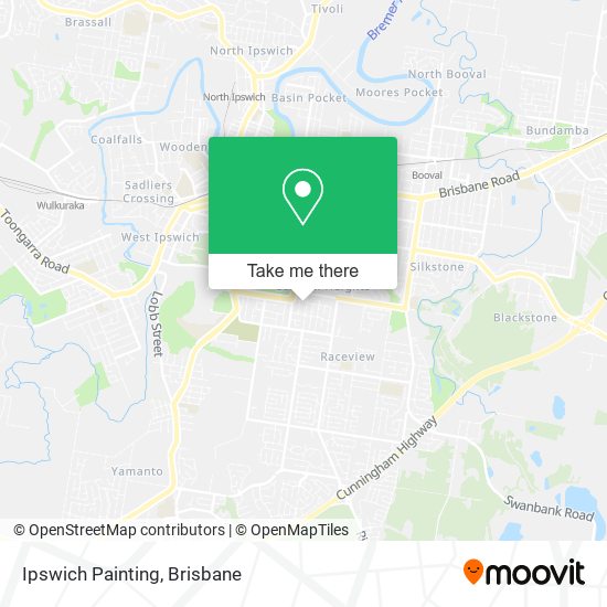 Ipswich Painting map