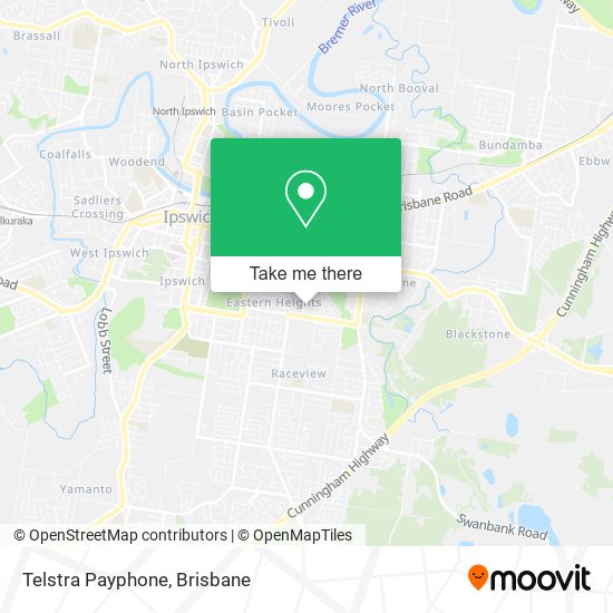 Telstra Payphone map
