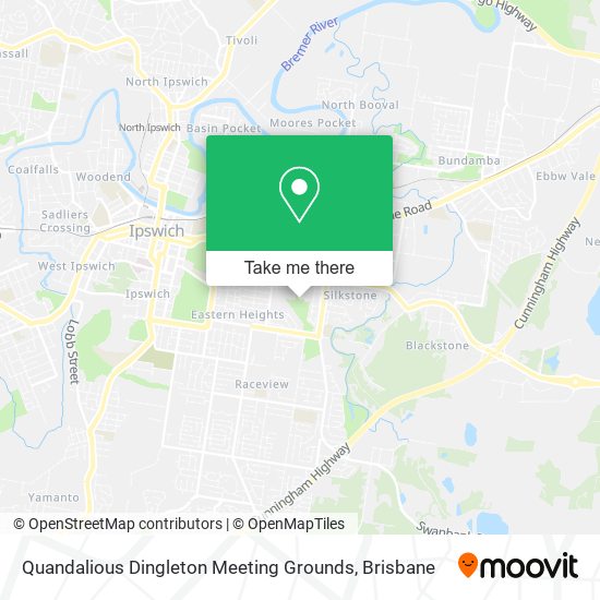 Quandalious Dingleton Meeting Grounds map