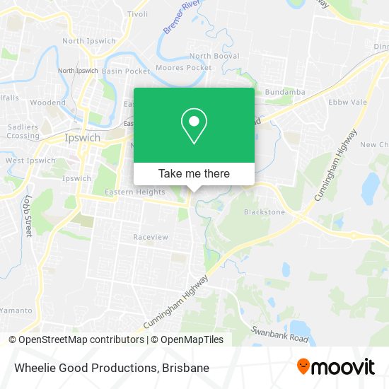 Wheelie Good Productions map