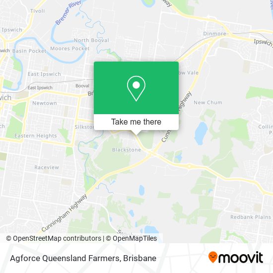 Agforce Queensland Farmers map