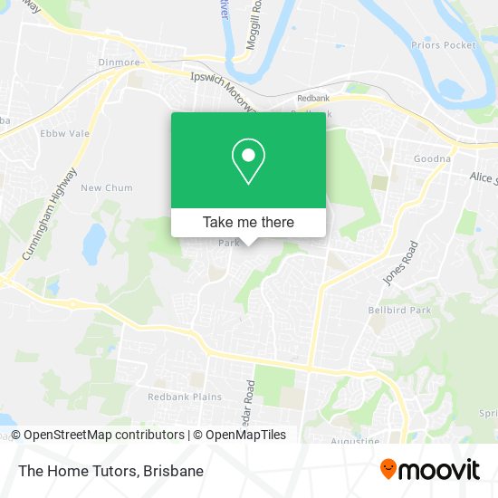 The Home Tutors map