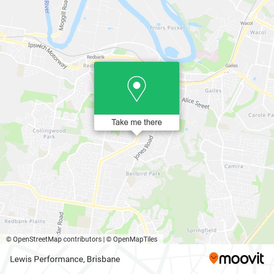 Lewis Performance map