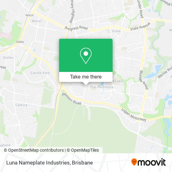 Luna Nameplate Industries map