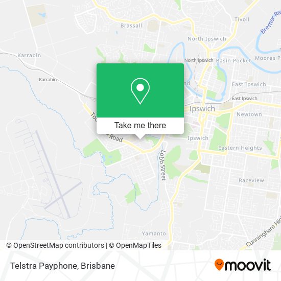 Telstra Payphone map