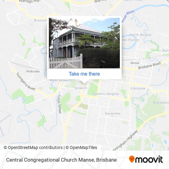 Central Congregational Church Manse map