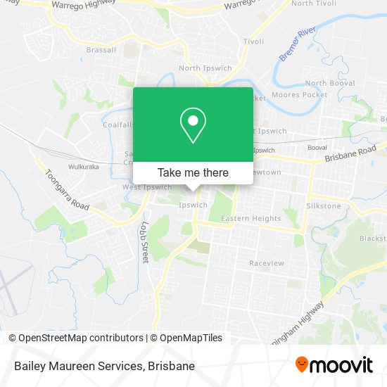 Bailey Maureen Services map