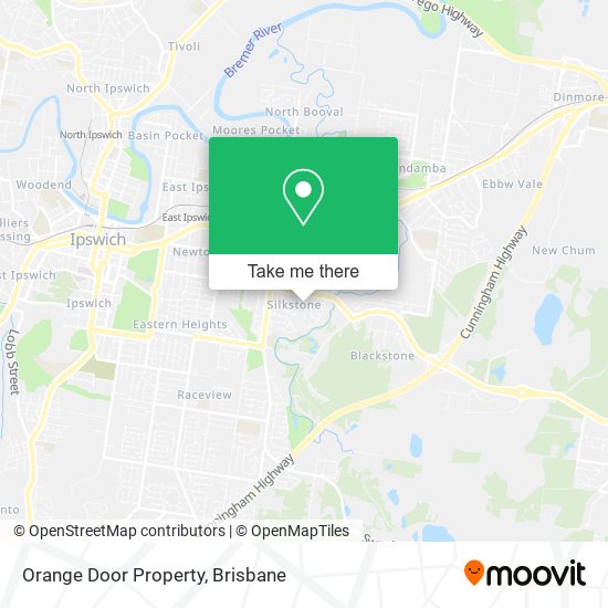 Orange Door Property map