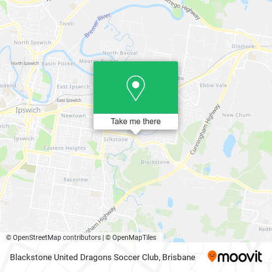 Blackstone United Dragons Soccer Club map