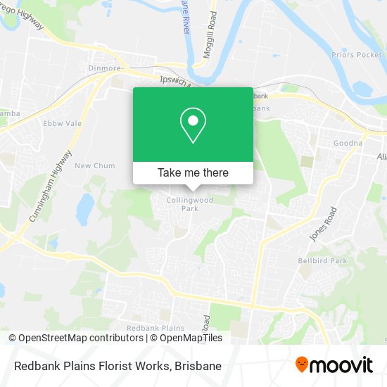 Mapa Redbank Plains Florist Works